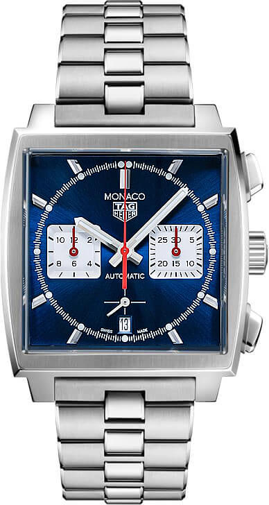 TAG HEUER Monaco Automatic Blue Dial Men'S Watch Cbl2111.Ba0644 1