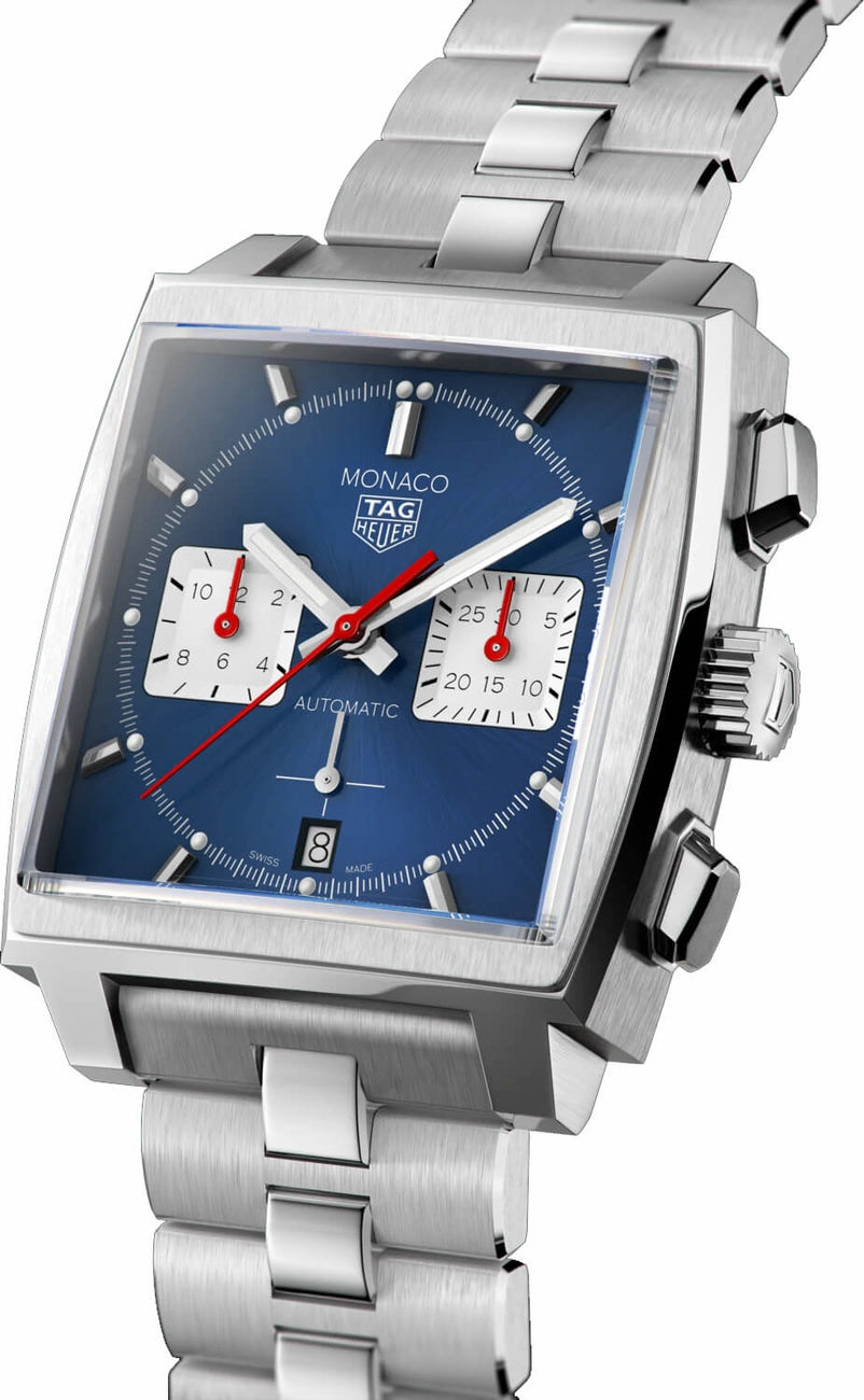 TAG HEUER Monaco Automatic Blue Dial Men'S Watch Cbl2111.Ba0644 2