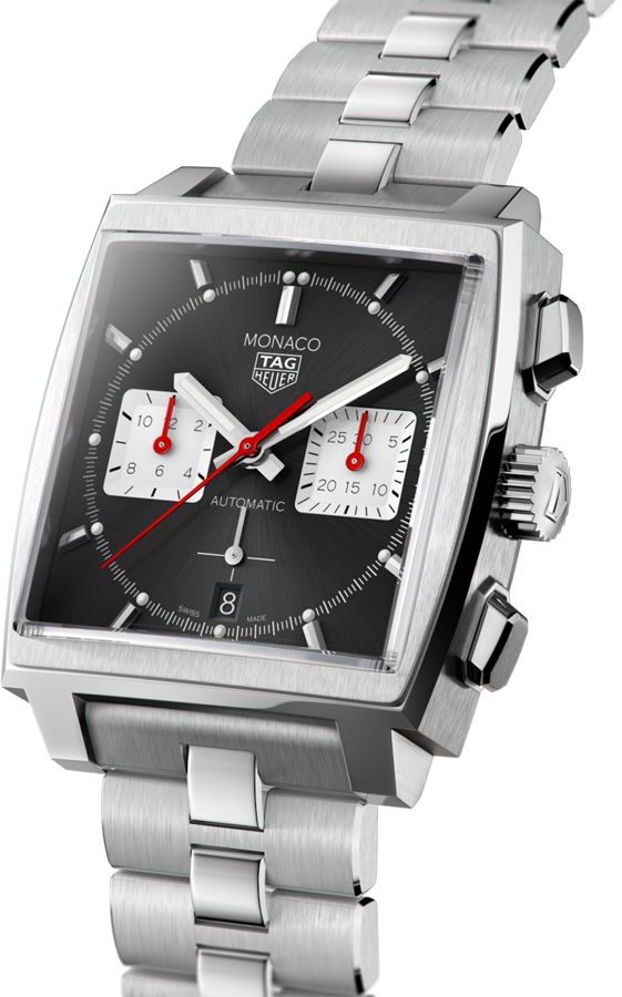 TAG HEUER Monaco Black Dial Men'S Watch Cbl2113.Ba0644 2