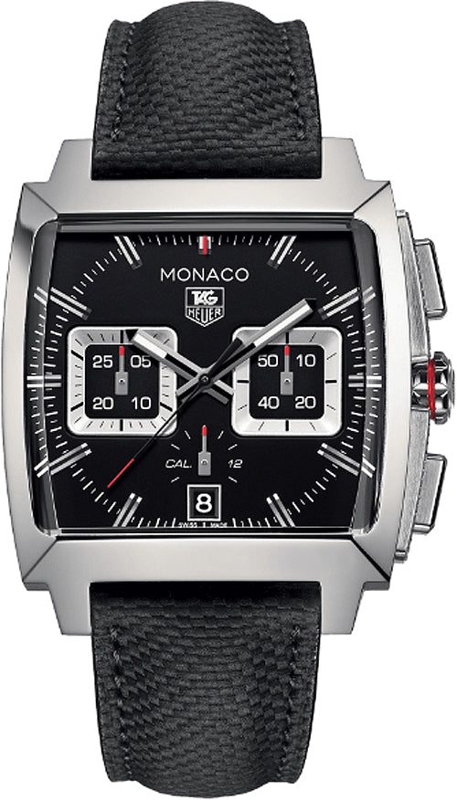 TAG HEUER Monaco 40.5Mm Black Dial Men'S Watch Cal2113.Fc6536 1