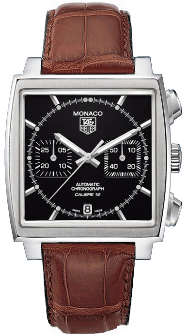 TAG HEUER Monaco Calibre 12 Chronograph Men'S Watch Caw2110.Fc6178 1