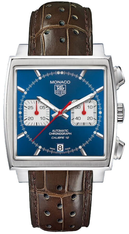 TAG HEUER Monaco Steve Mcqueen 39Mm Men'S Watch Caw2111.Fc6259 1