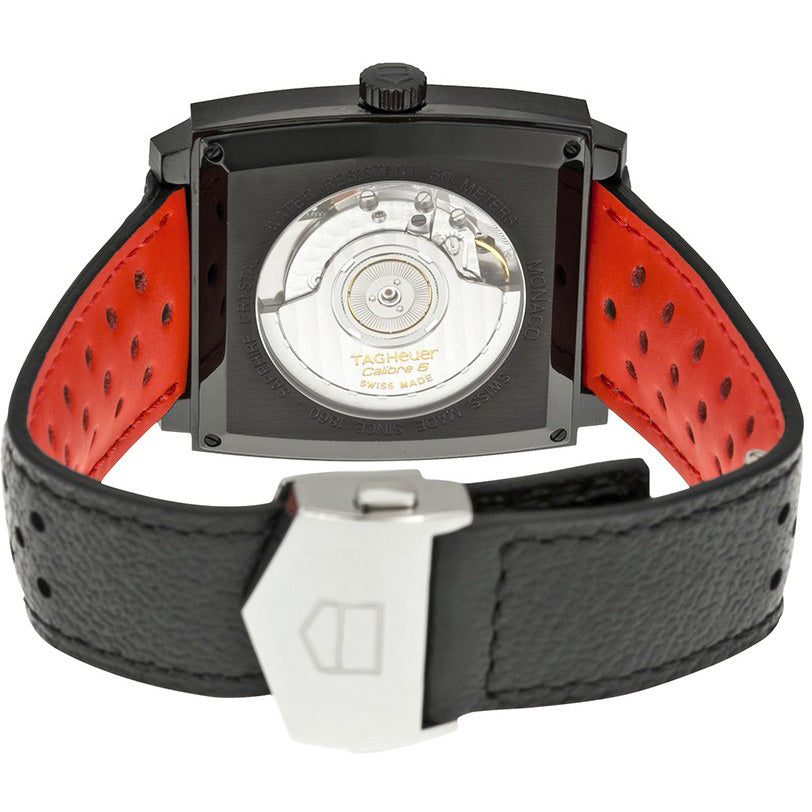 TAG HEUER Monaco Calibre 6 Men'S Black Dial Watch Ww2119.Fc6338 3