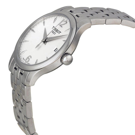 TISSOT Tradition Silver Dial Ladies Watch