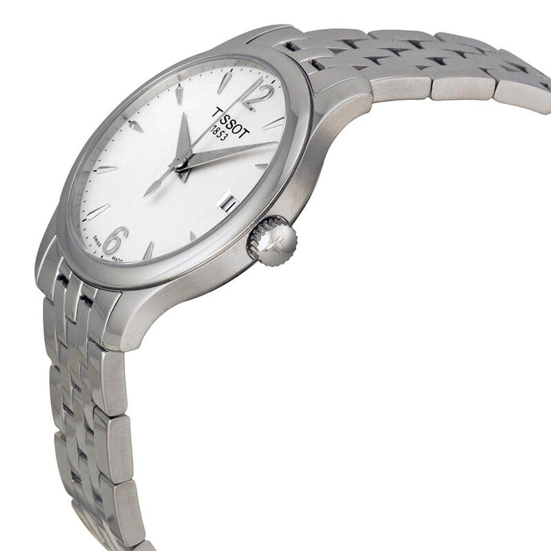 TISSOT Tradition Silver Dial Ladies Watch