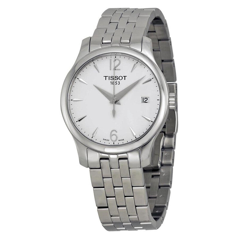 TISSOT Tradition Silver Dial Ladies Watch