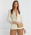 [At India] TORY BURCH Mini Kira Chevron Top Handle Chain Wallet