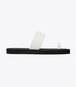 TORY BURCH Toe Ring Slide - Cloud / Perfect Black