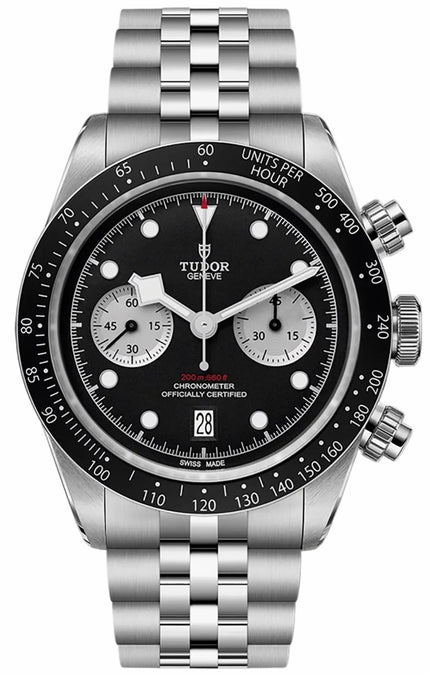TUDOR Black Bay Chrono Black Dial Steel 41Mm Men'S Watch M79360N-0013 1