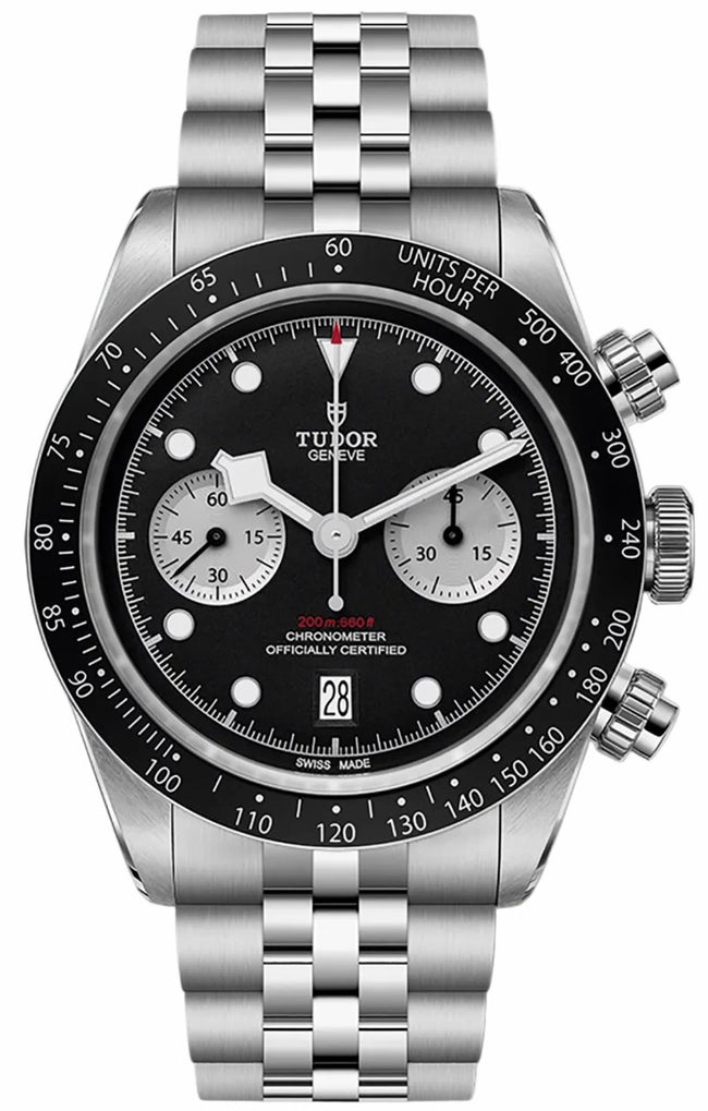 TUDOR Black Bay Chrono Black Dial Steel 41Mm Men'S Watch M79360N-0013 1