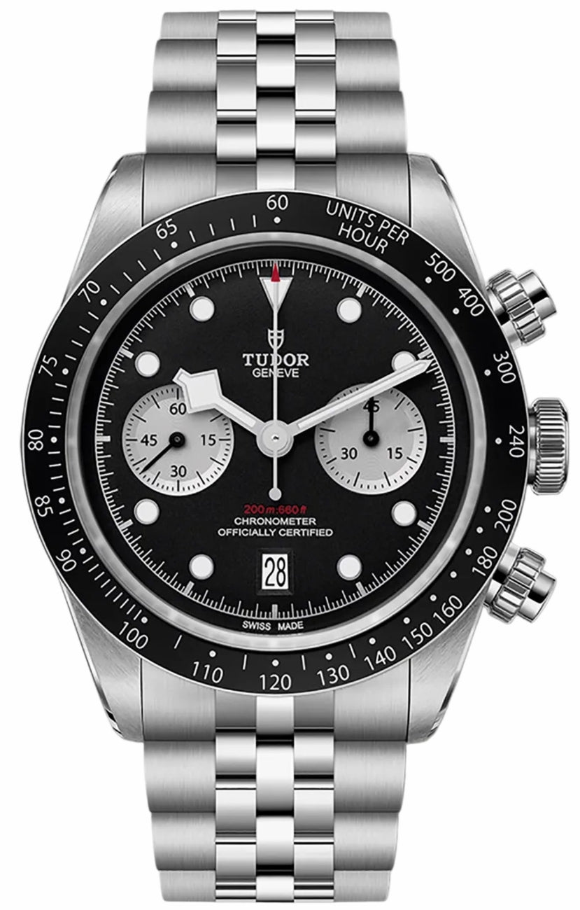 TUDOR Black Bay Chrono Black Dial Steel 41Mm Men'S Watch M79360N-0013 1