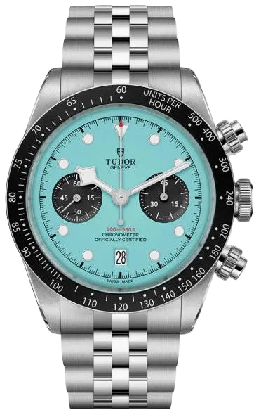 TUDOR Black Bay Chrono Turquoise Dial Steel 41Mm Men'S Watch M79360N-0024 1