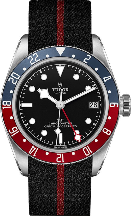 TUDOR Black Bay Gmt Black Dial Fabric Strap Men'S Watch M79830Rb-0003 1