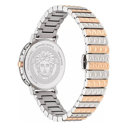 VERSACE Daedalus Quartz Silver Dial Ladies Watch