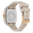 VERSACE Dominus Ecoceramic Quartz Beige Dial Watch