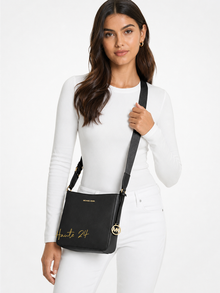 MICHAEL KORS Jet Set Travel Small Messenger Bag - Black
