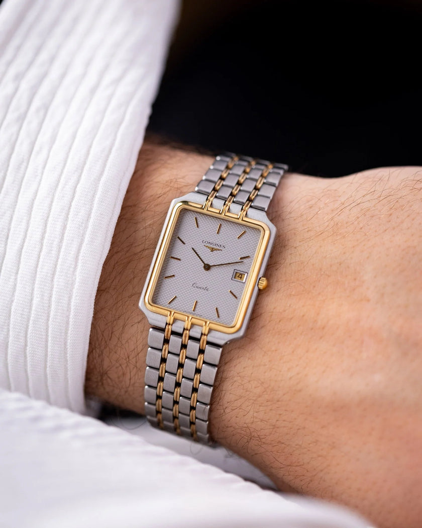 [Classic] Longines Art Deco Tank, Silver Dial 26mm × 33.5mm
