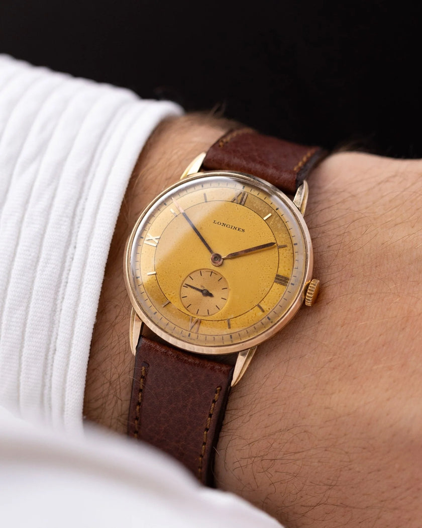 [Classic] Longines Swiss Dress,Two-Tone Dial Watch 33.5 mm