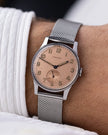 [Classic]   Longines Swiss Watch, Rare salmon patina dial 31 mm