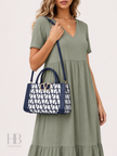 VALENTINO Vlogo Signature Small Handbag In Toile Iconographe Cotton
